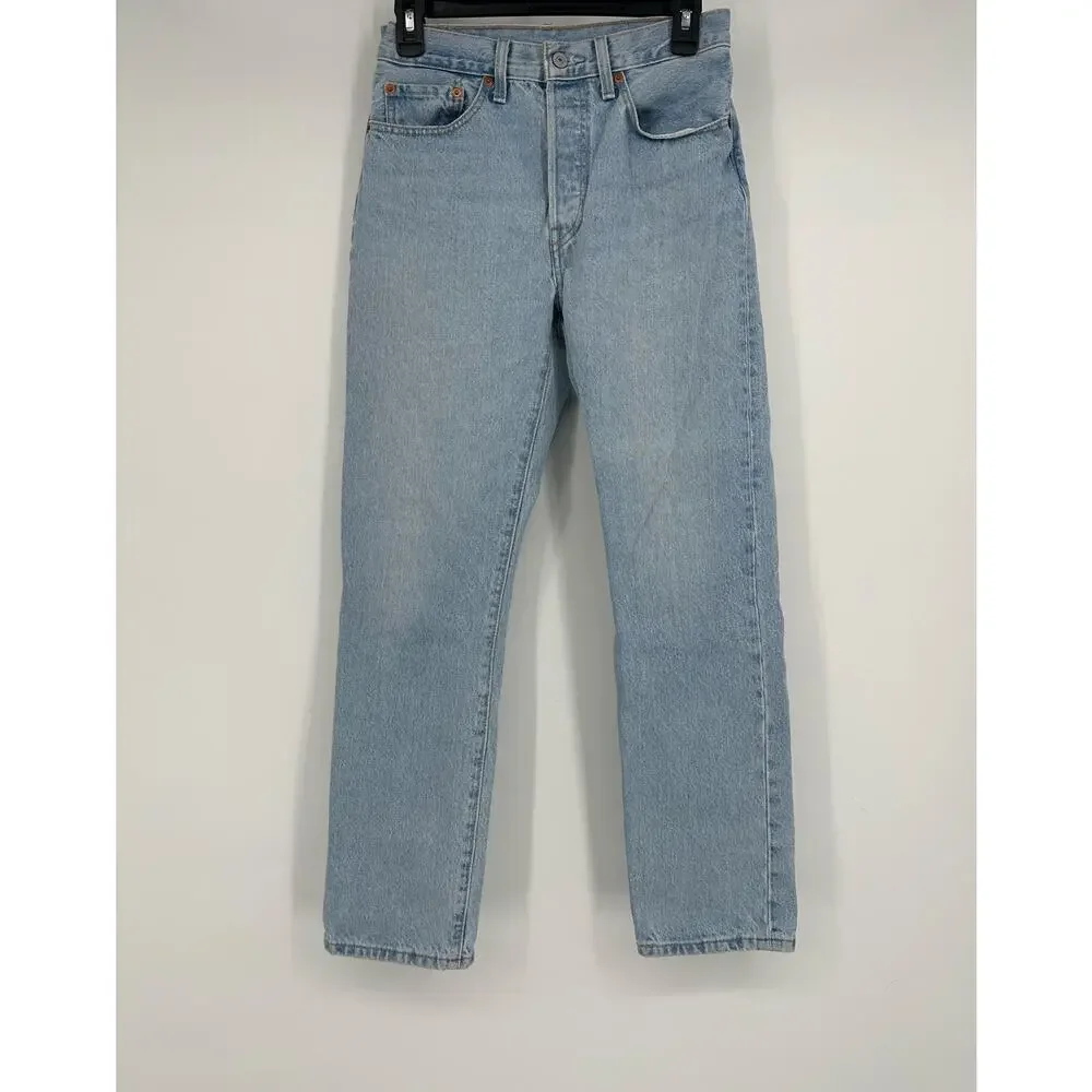 Levi’s 501 ORIGINAL CROPPED WOMEN'S JEANS - Picture 5 of 13